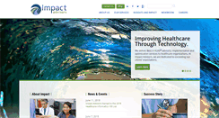 Desktop Screenshot of impact-advisors.com